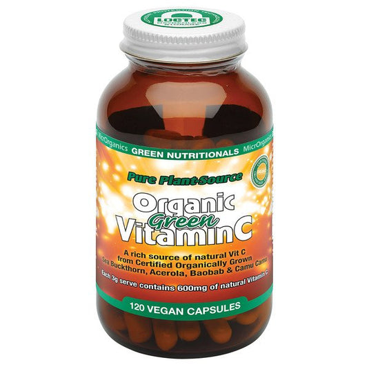 Microrganics Green Nutritionals Organic Green Vitamin C 120vc