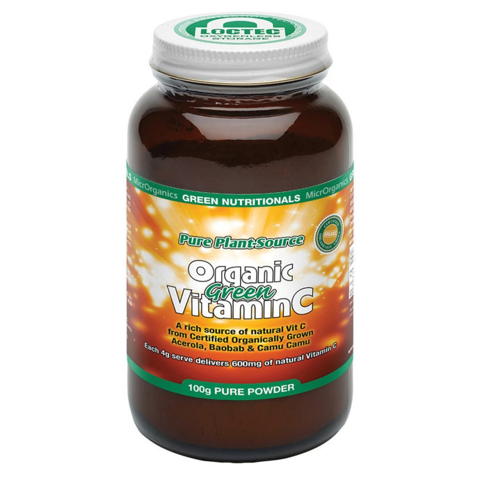 Microrganics Green Nutritionals Organic Green Vitamin C Powder 100g