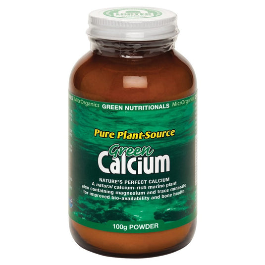 Microrganics Green Nutritionals Green Calcium (Pure Plant-Source) Powder 100g