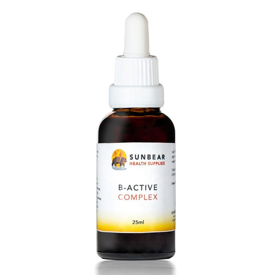 Vitamin B-Active Complex - 25ml - Sunbear Health Suppies