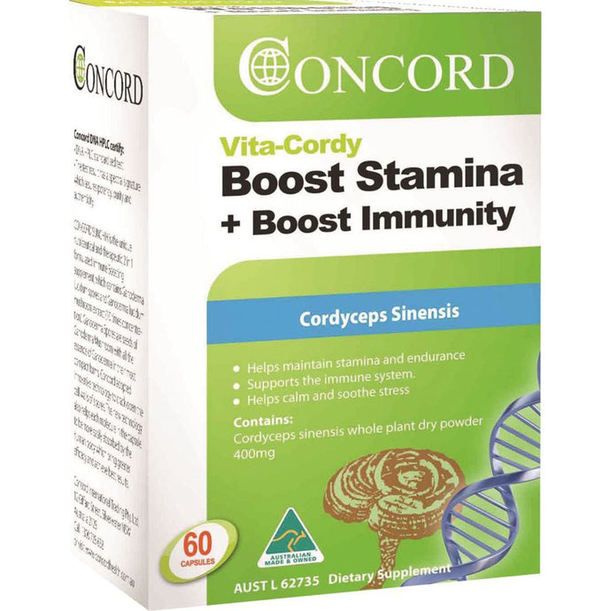 Concord Vita Cordy Boost Stamina Immunity 60c