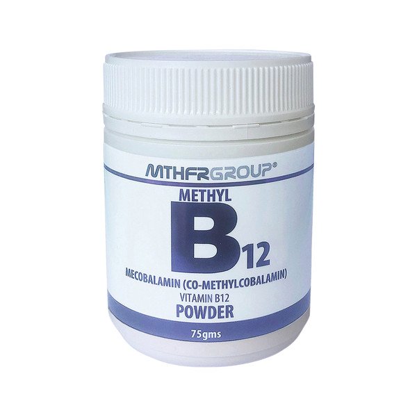 MTHFR Group Mecobalamin (Co-Methylcobalamin) B12 Powder 75g