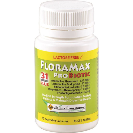Medicines From Nature FloraMax Probiotic 31 Billion 30vc