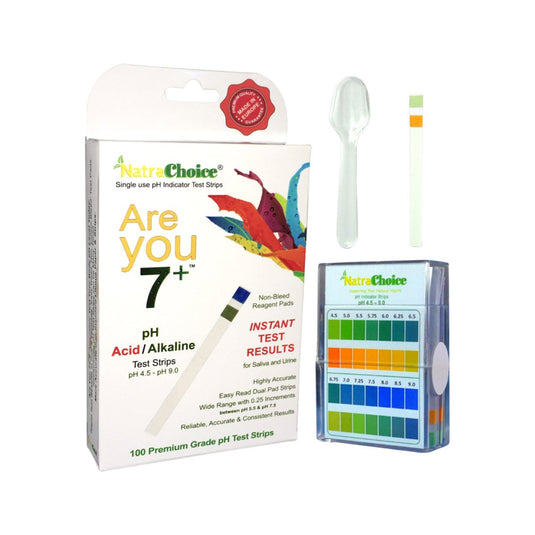 Natrachoice Are you 7+ Instant Result pH Test Kit -100