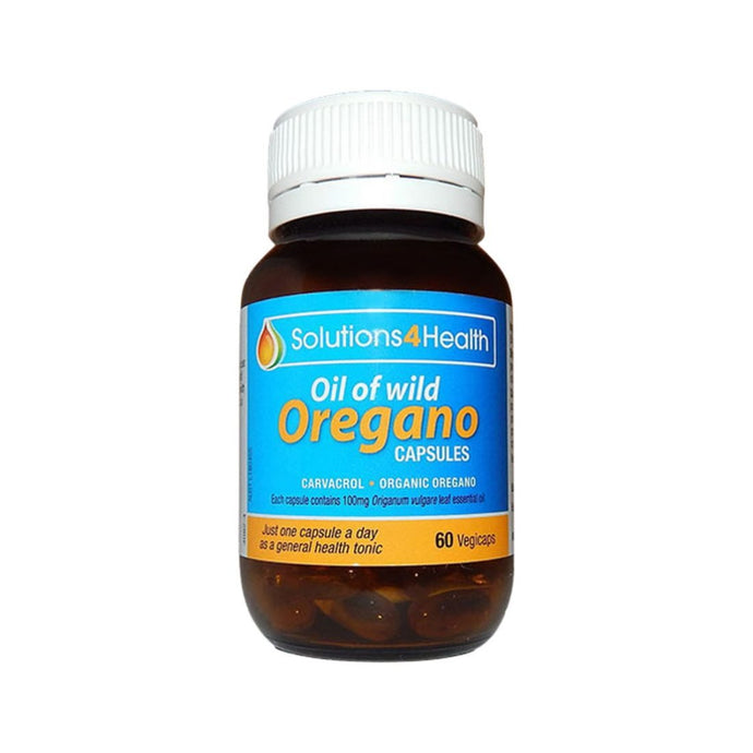 Solutions 4 Health Oil of Wild Oregano 60vc