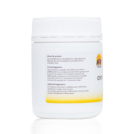 OxyMag Powder - Oxygenated Magnesium Intestinal Cleanser & Detoxify- 120 Capsules