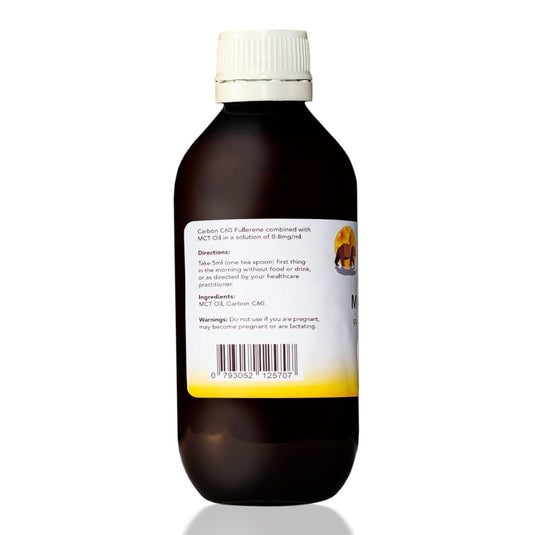C60 MCT - Premium MCT Oil with 99.99% Pure Carbon 60 - Liposomal Supplements - 100ml