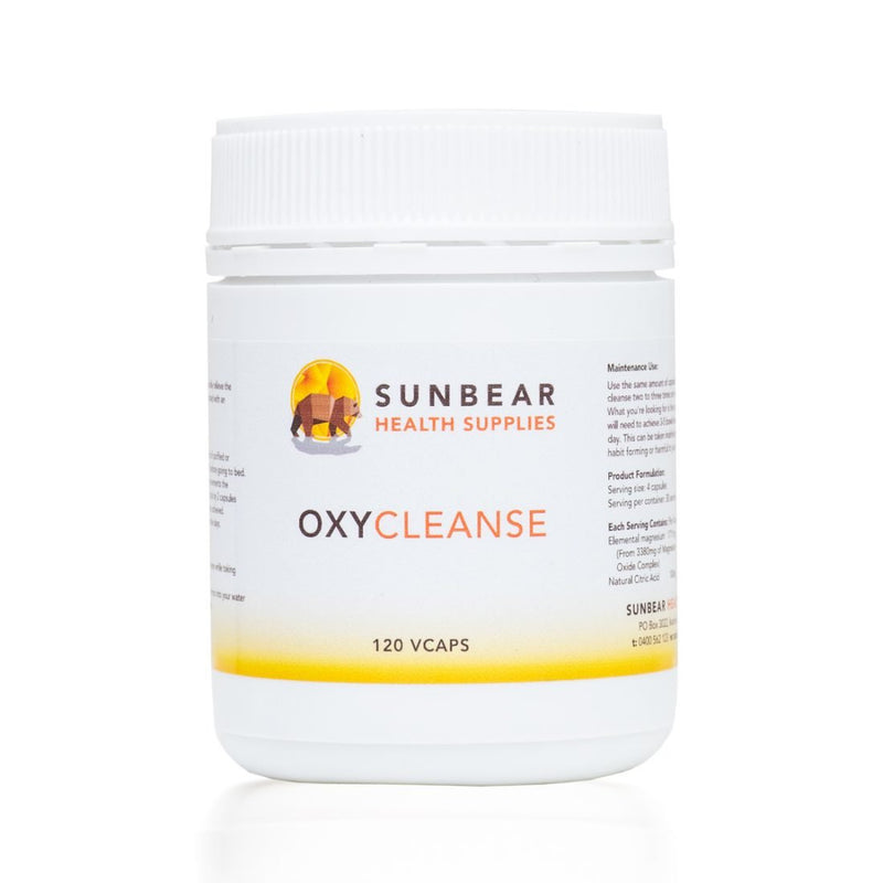 Load image into Gallery viewer, OxyMag Powder - Oxygenated Magnesium Intestinal Cleanser &amp; Detoxify- 120 Capsules
