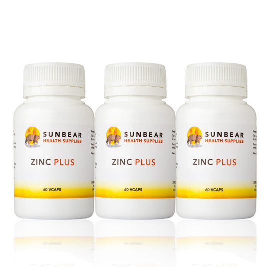 Zinc Plus - 60 VCaps - Sunbear Health
