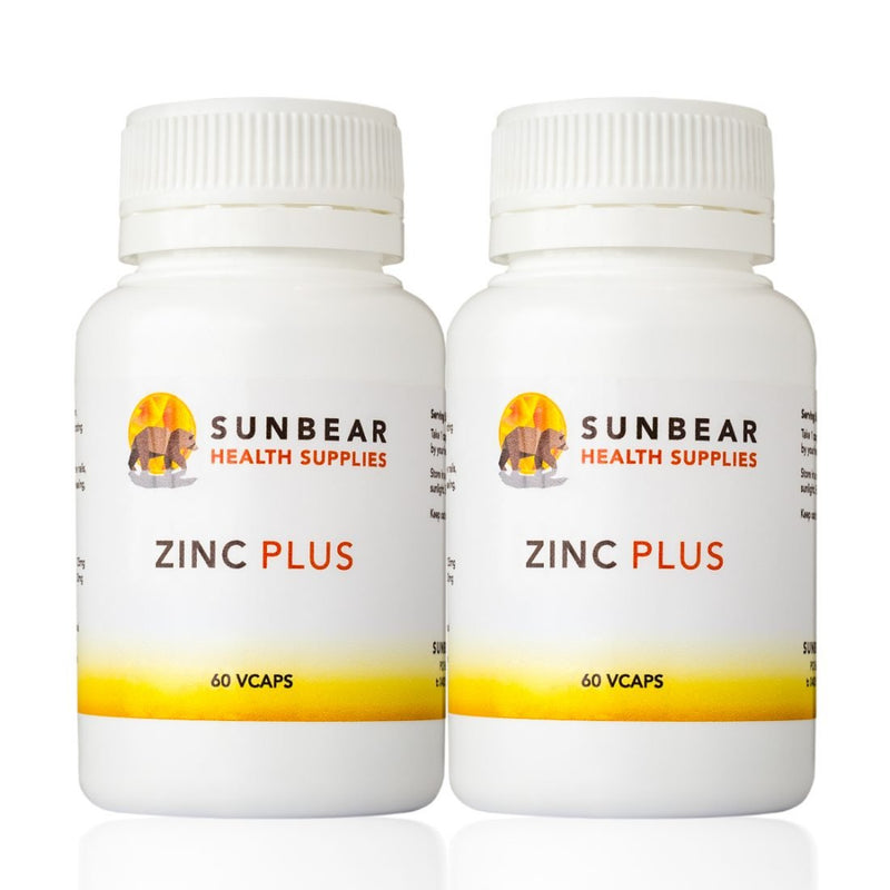 Load image into Gallery viewer, Zinc Plus - 60 VCaps -  Sunbear Health Supplies
