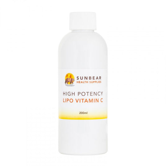 High Potency Lipo Vitamin C - Berry - 200ml - Sunbear Health Supplies