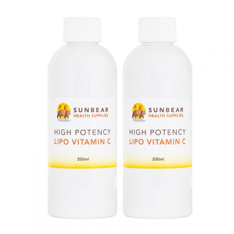Load image into Gallery viewer, High Potency Lipo Vitamin C - Berry - 200ml x 2 bottles - Sunbear Health Supplies
