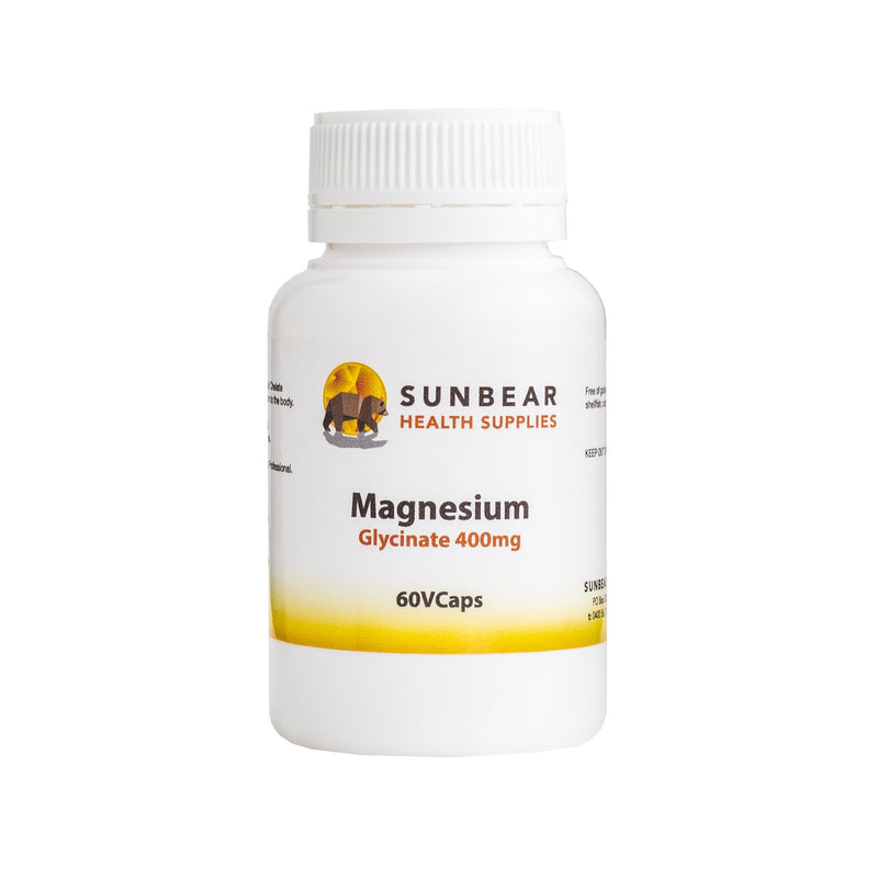 Load image into Gallery viewer, Magnesium Glycinate - 60VCaps - Sunbear Health
