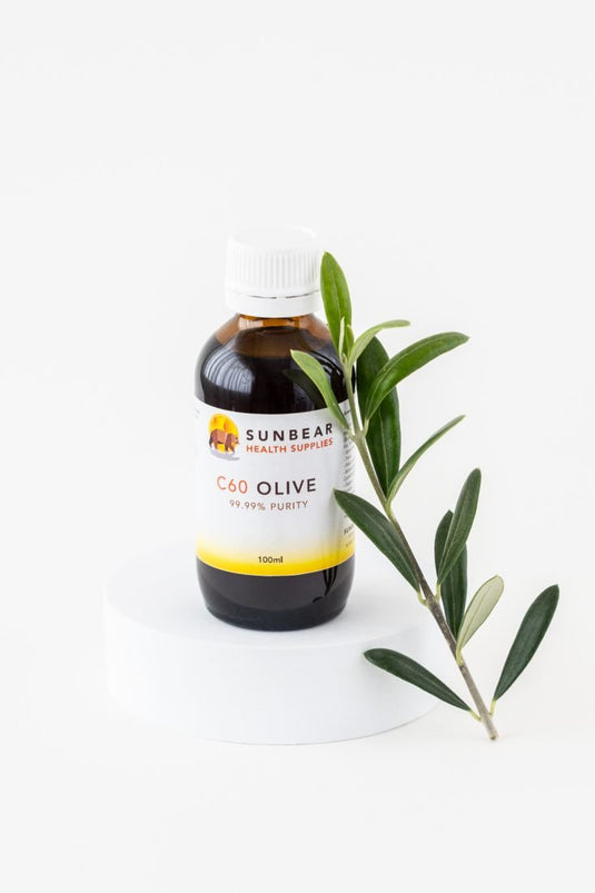 C60 Australian Organic Olive Oil with 99.99% Carbon 60 – 100ml x 2