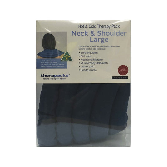Therapacks Shoulder & Neck Pack Large (Multipurpose Hot & Cold Therapy Pack)