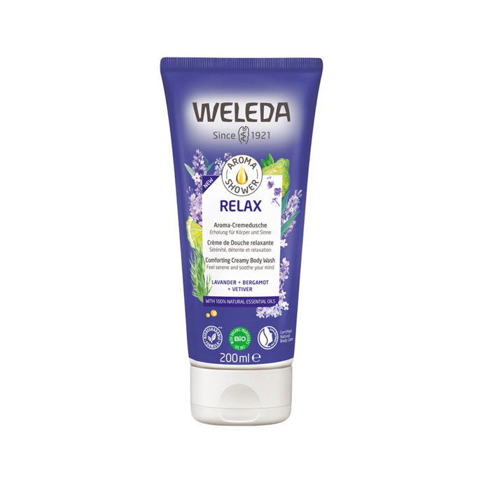 Weleda Shower Gel Aroma Relax (Lavender + Bergamot + Vetiver) 200ml